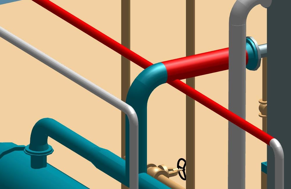 Isometric Pipe Drawing