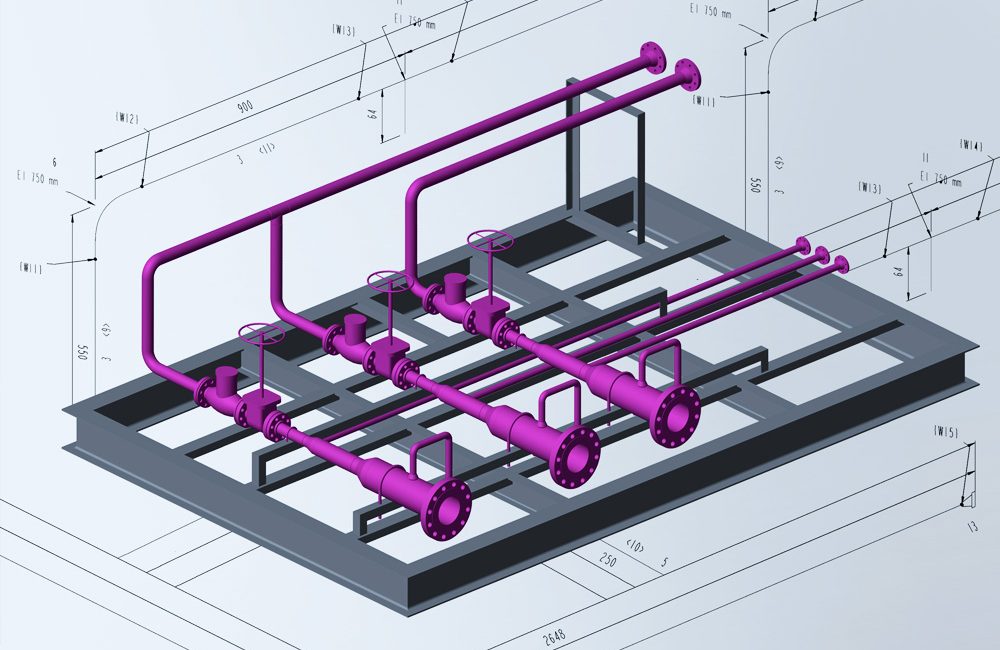 isometric pipe drawing online free