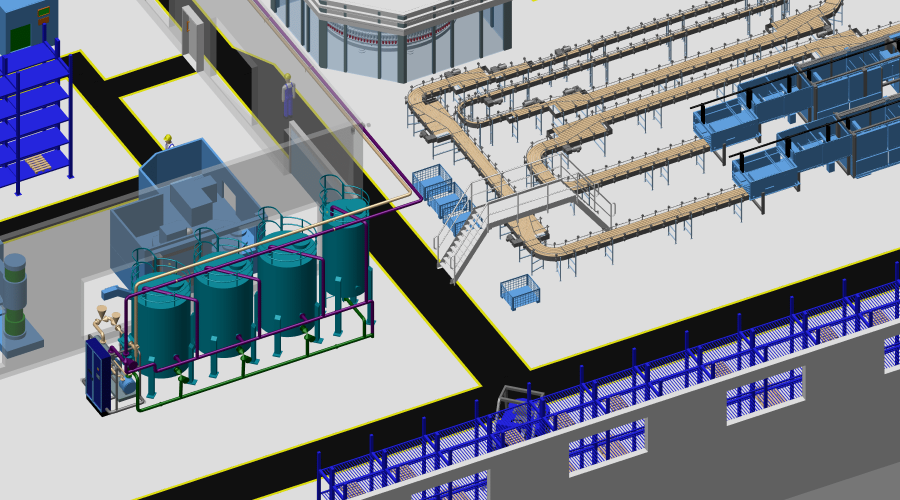 3D Factory Design & 2D Layout Software | M4 PLANT