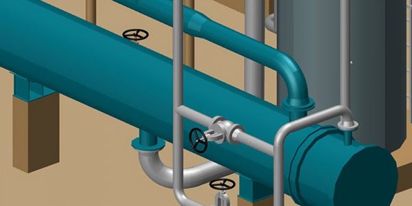 M4 PLANT enables rapid changes in 3D pipework